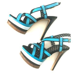 Jessica Simpson high heels open toe